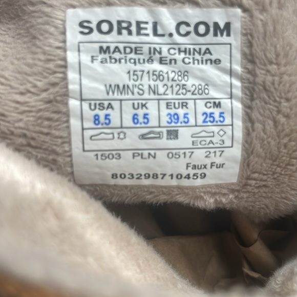 Sorel Winter Fancy Lace II Winter Boot
. Used in very good condition. Size 8.5 - Picture 11 of 11